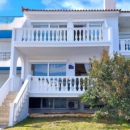 Dea Del Mare Complex In Front Of The Sea. Villa Sunion Exteriör bild